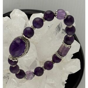 Amethyst stone bracelet